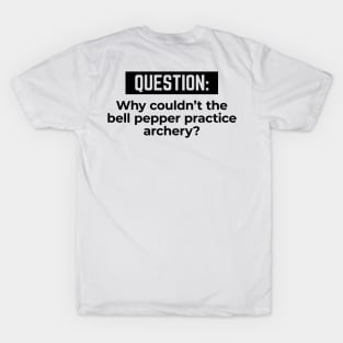 Hot peppers lover funny pun #2 T-Shirt